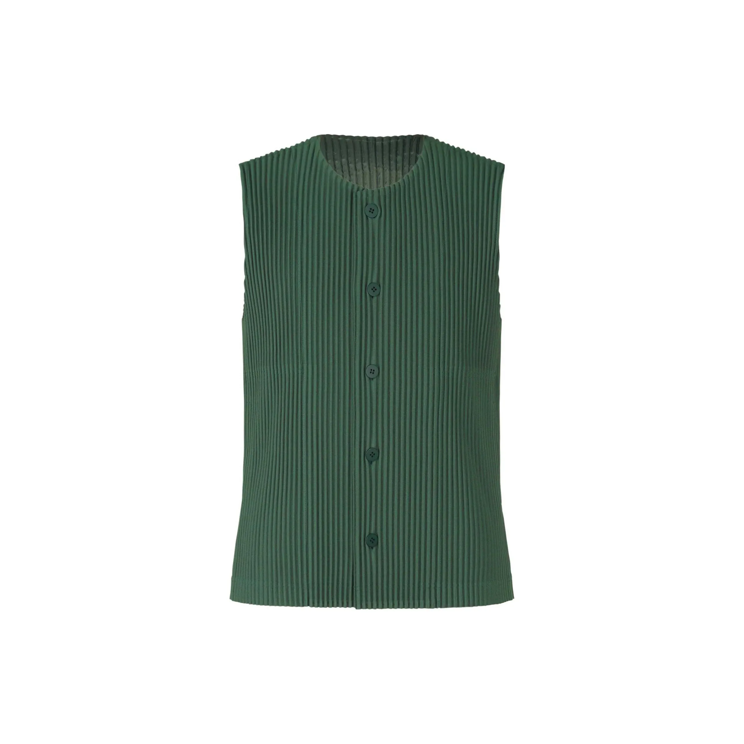 Homme Plissé Issey Miyake Tank Top Men's Evergreen Tree