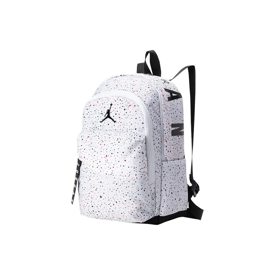 Jordan Polyester Backpack Small Unisex White Джордан Полиэстер Рюкзак Маленький Унисекс Белый