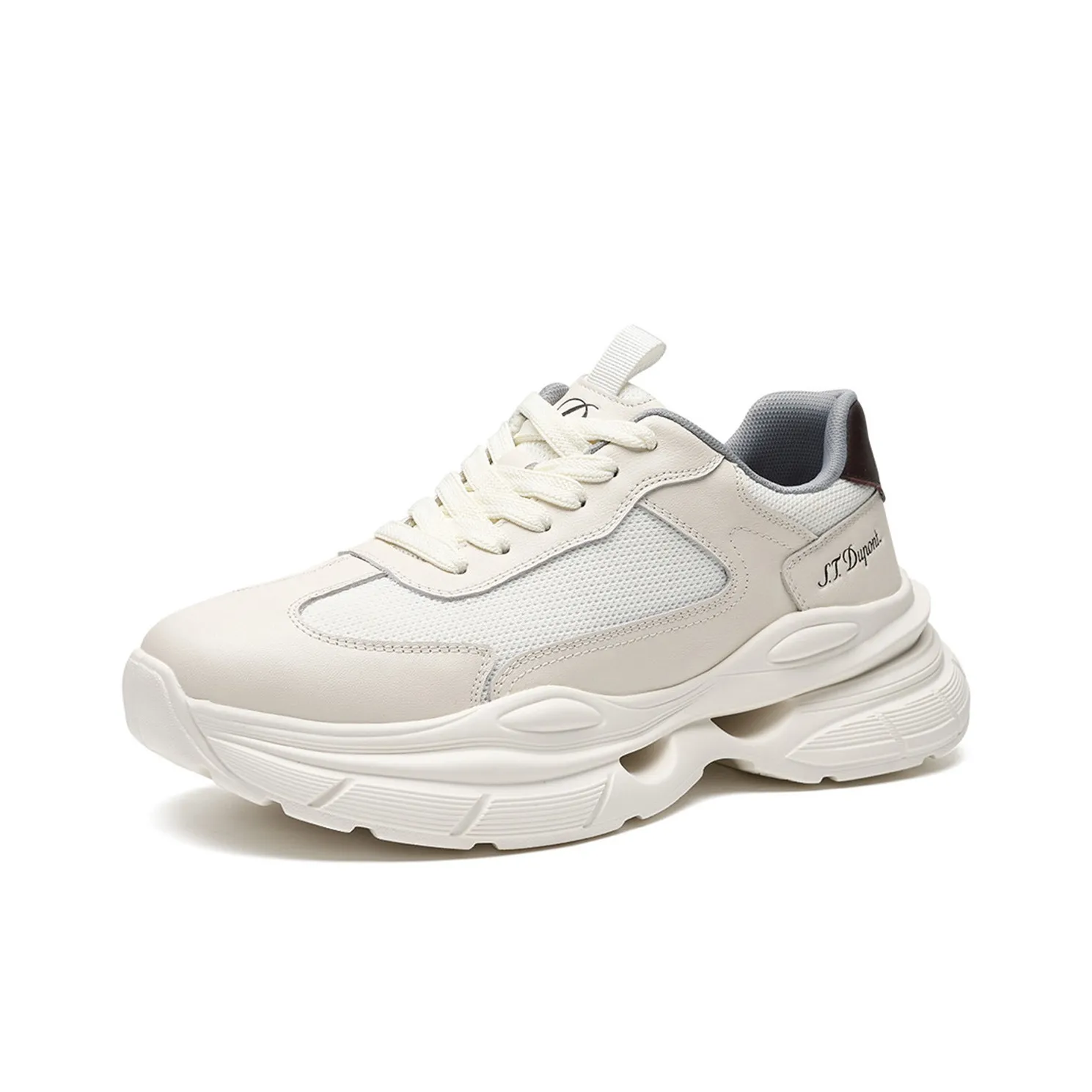 S. T.DUPONT Низкий топ Повседневная обувь Мужская Белый