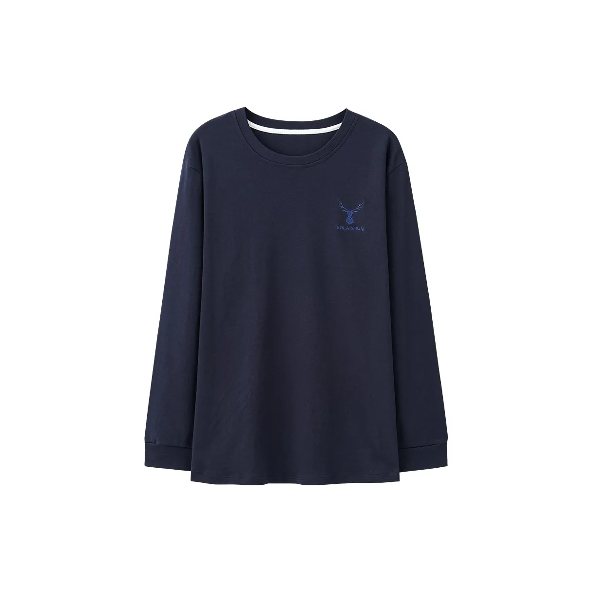 GOSO Pajama Tops Men's Navy Blue