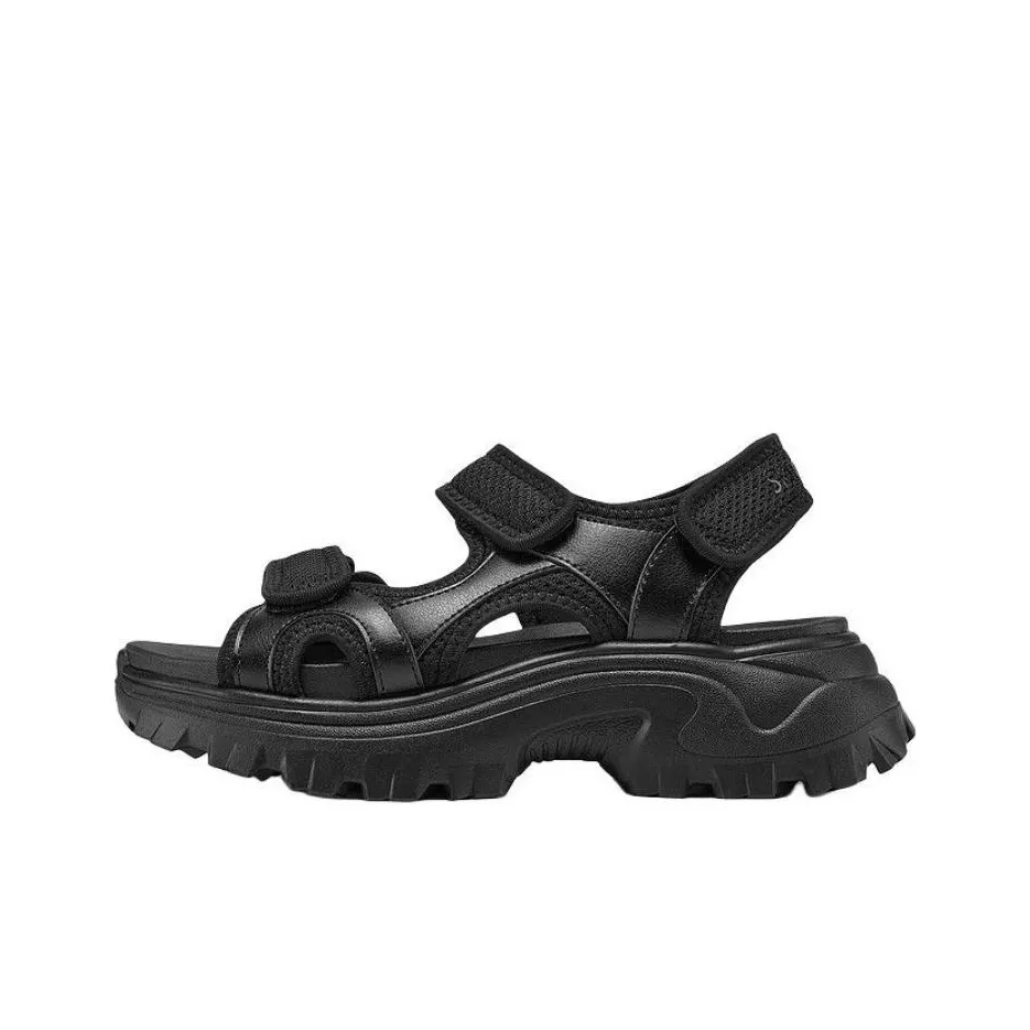 Skechers Modern Comfort Пляжные сандалии Женские Черный