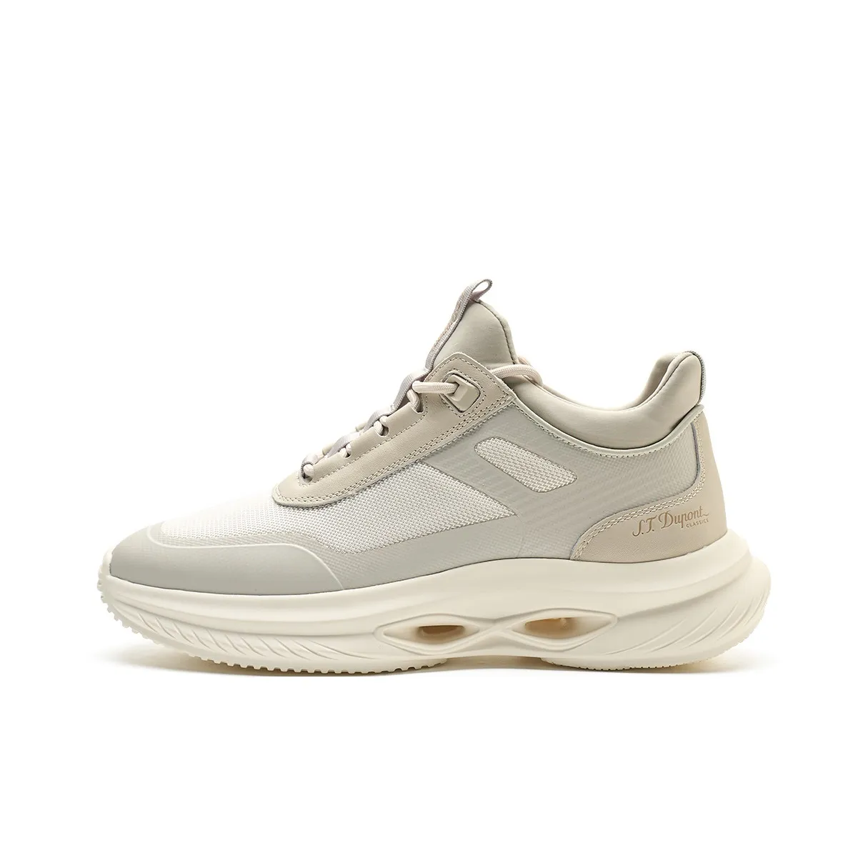 S. T.DUPONT Низкий топ Повседневная обувь Мужская Экрю