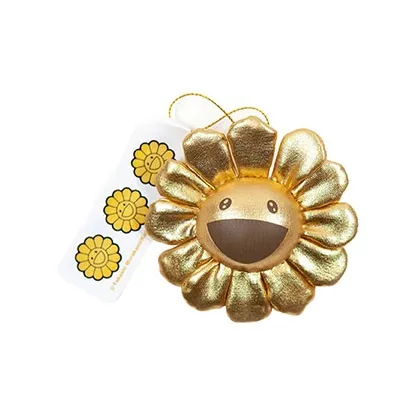 Takashi Murakami Emoji Expression Подсолнух Брошь Значок Подвеска Трендовые Продукты