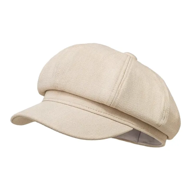 STUFFER Cotton Small Face-Enhancing Newsboy Cap Beret Unisex