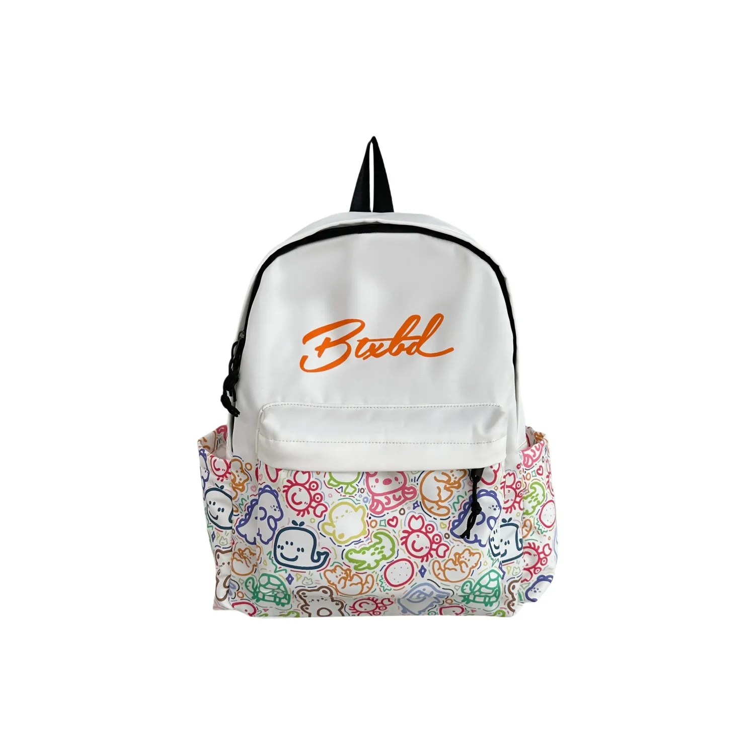 URBAN FOREST Nylon Backpack Regular Unisex Multicolor/Cat Paw/Bear Head