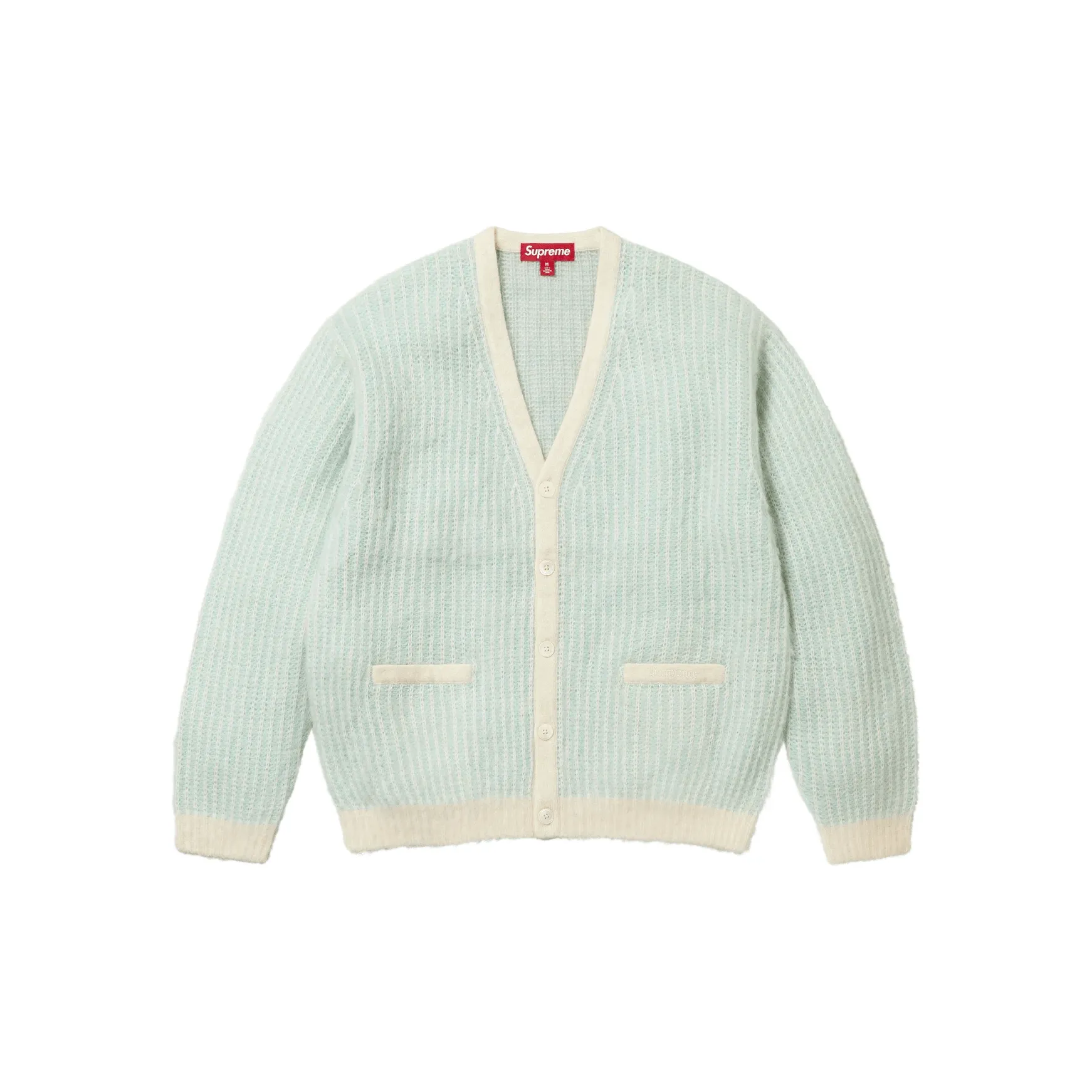 Supreme 2 Tone Mohair Cardigan