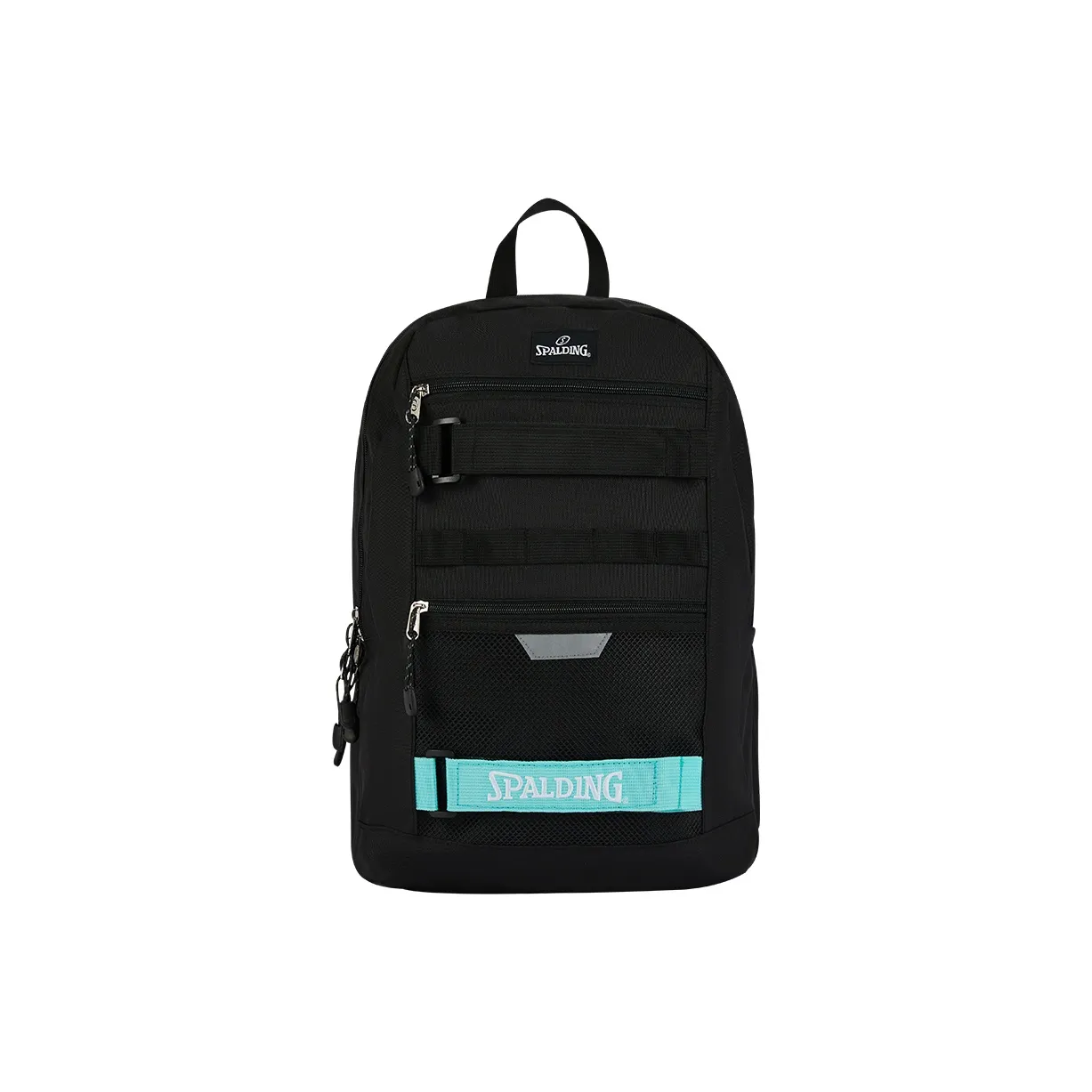 SPALDING Полиэстер Рюкзак Унисекс Черный Зеленый