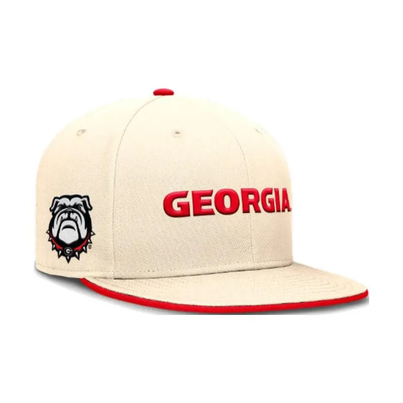 Nike Georgia Bulldogs Primetime True Men's Nike Dri FIT College Fitted Hat