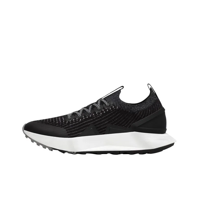Allbirds Tree Flyer Shock Absorbers Low Top Casual City Commute Running Shoes Women's Natural Black