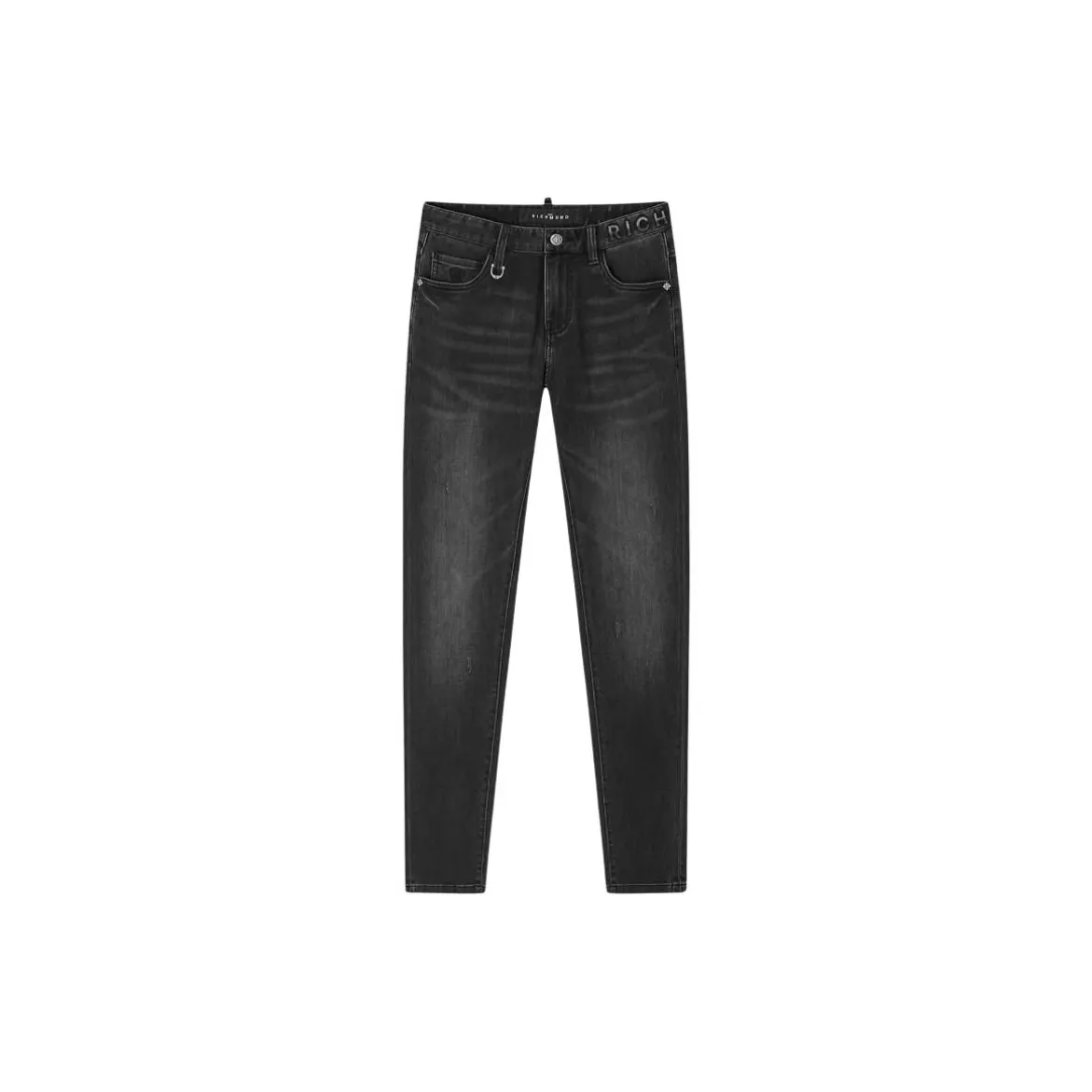 JOHN RICHMOND SS25 Jeans Men's Black Gray Color