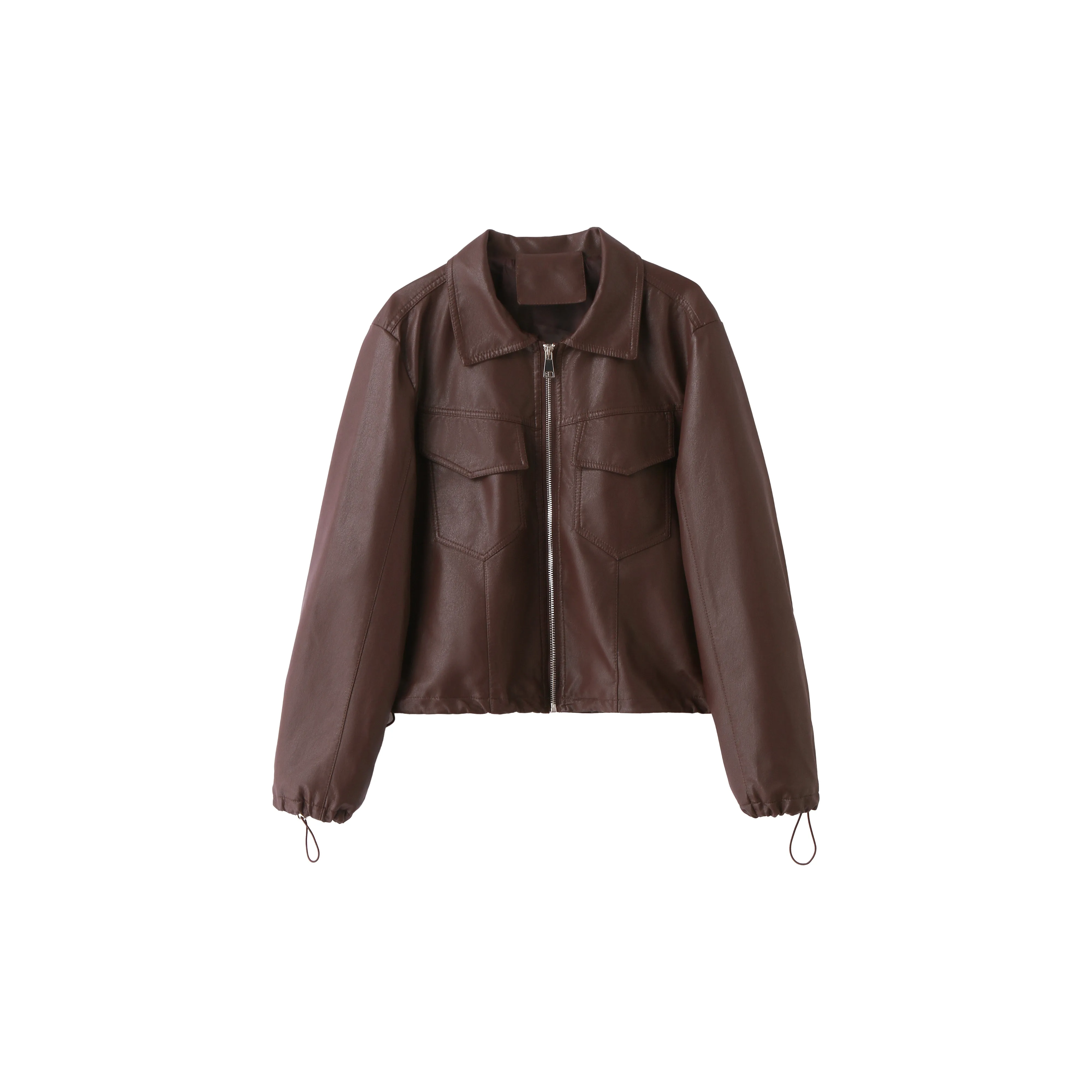 Yi Mengyuan Leather Jacket Women's