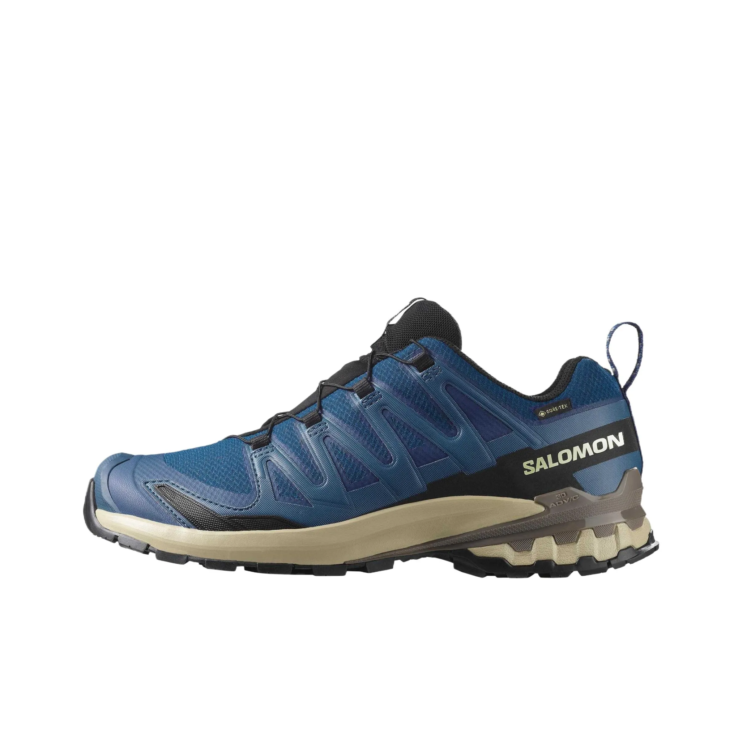 SALOMON XA Pro 3D V9 Устойчивые к истиранию Низкие Кроссовки для Бега Мужские Синие