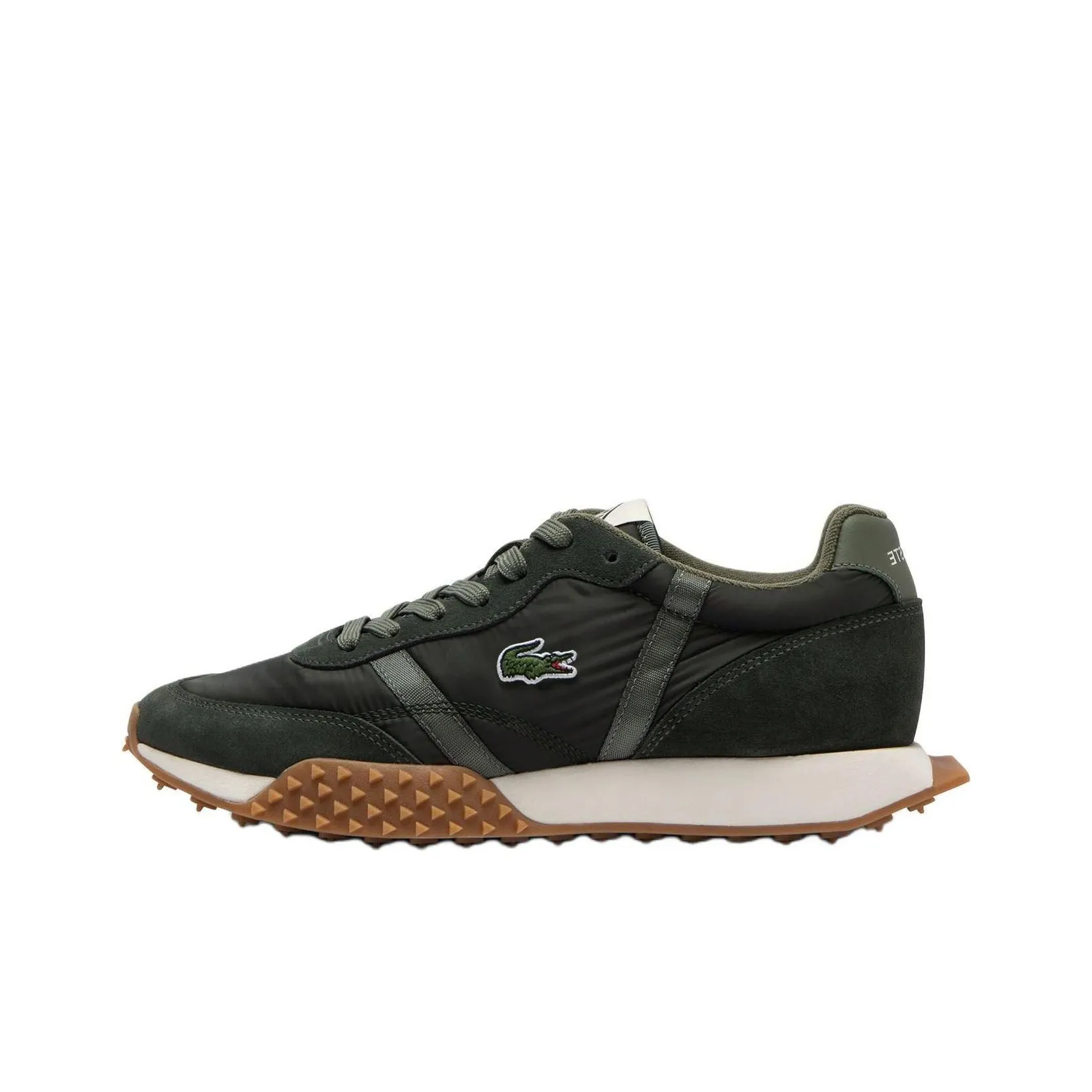 LACOSTE Collaboration Slip-resistant Abrasion-resistant Low Top Casual Men's Green LACOSTE Collaboration Противоскользящий Устойчивый к истиранию Низкий Топ Повседневный Мужской Зеленый