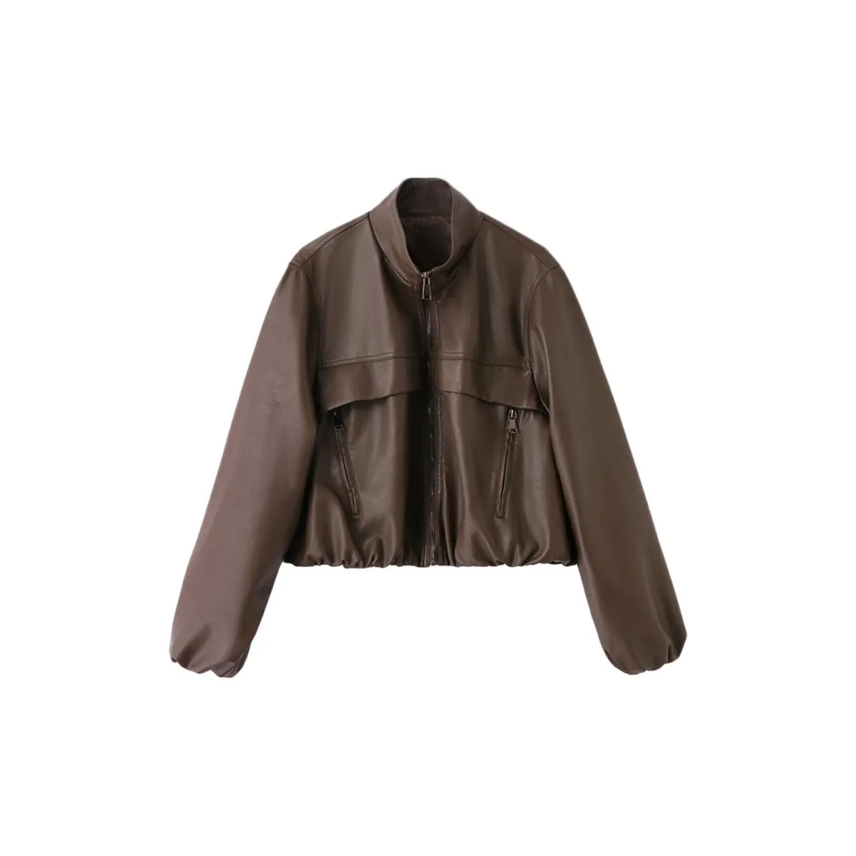 Fele.d Leather Jackets Women's