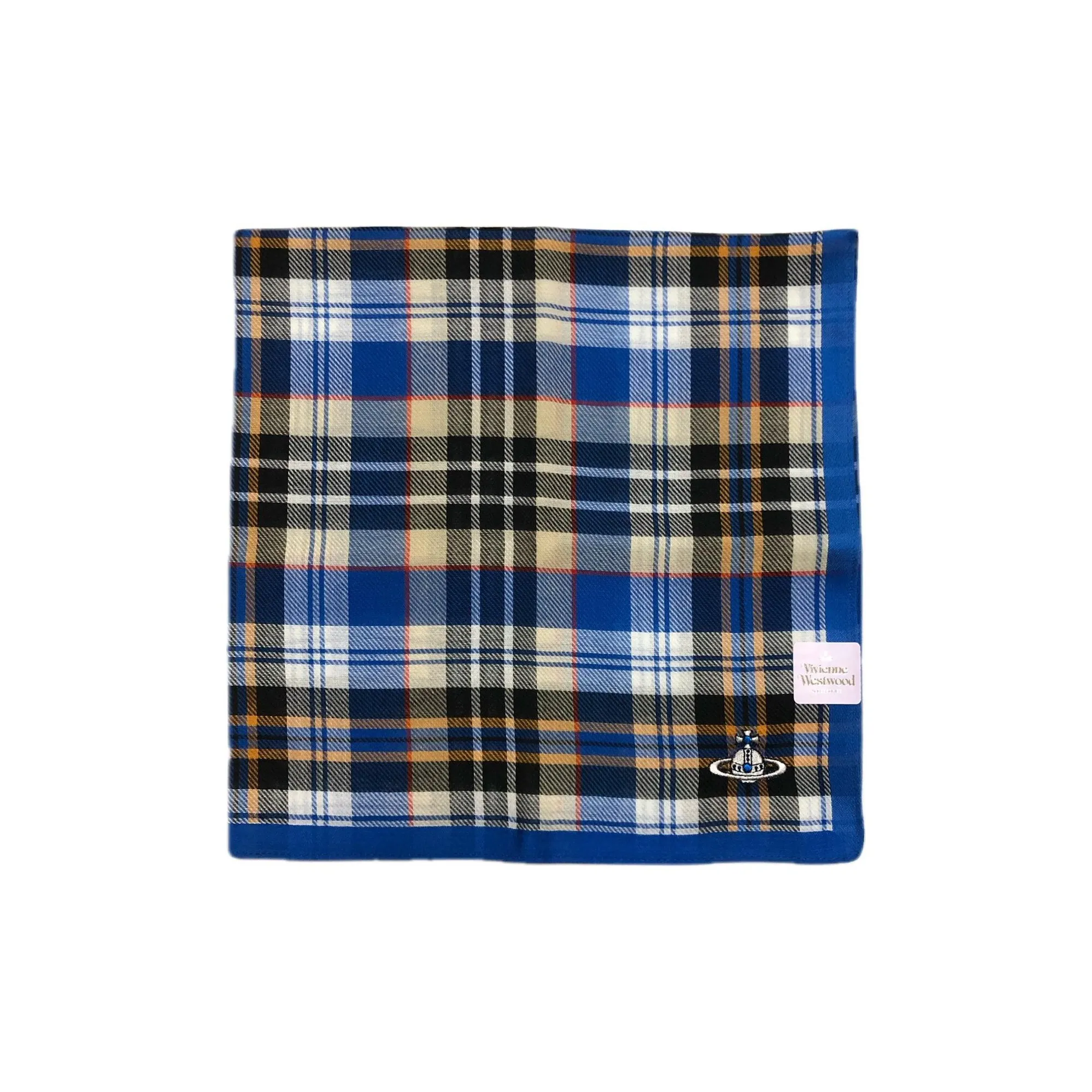 Vivienne Westwood Шелковые шарфы Унисекс Синий