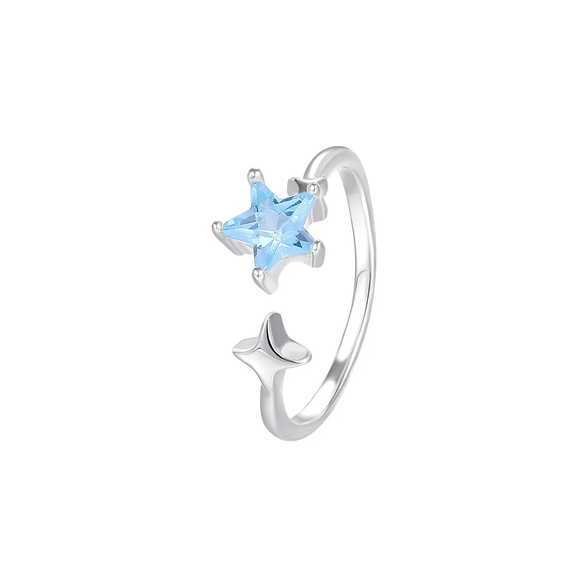 CLARKIA FLOWER S925 Silver Rings Women's