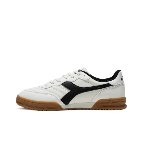 Diadora Кроссовки для скейтбординга Низкие Кокосовый молочный белый/Циркон Камень Черный Унисекс