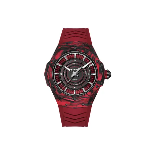 RARONE Автоматический Механический Movement Унисекс Часы 49mm*15,5mm Черные