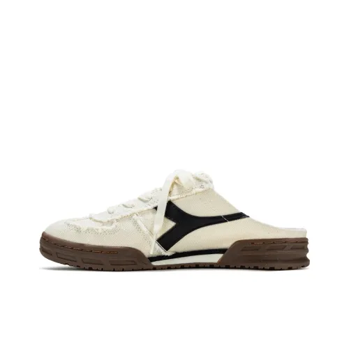 Diadora Кеды Low Топ Гардения белый/Циркон Камень Черный Унисекс