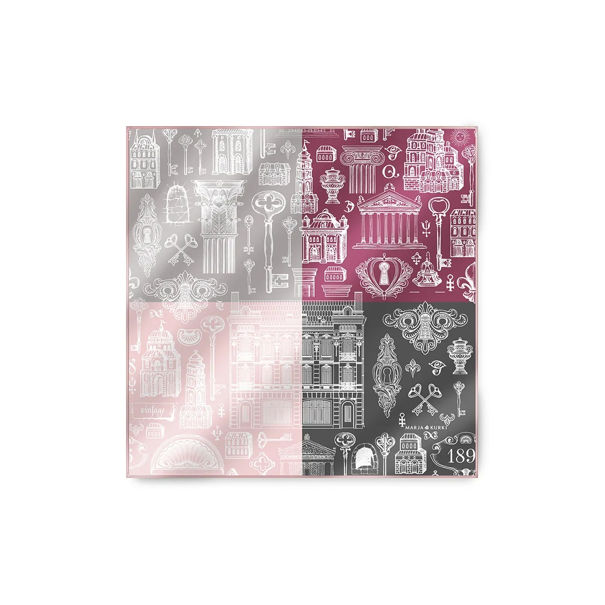 MARJAKURKI Шелковые шарфы для женщин