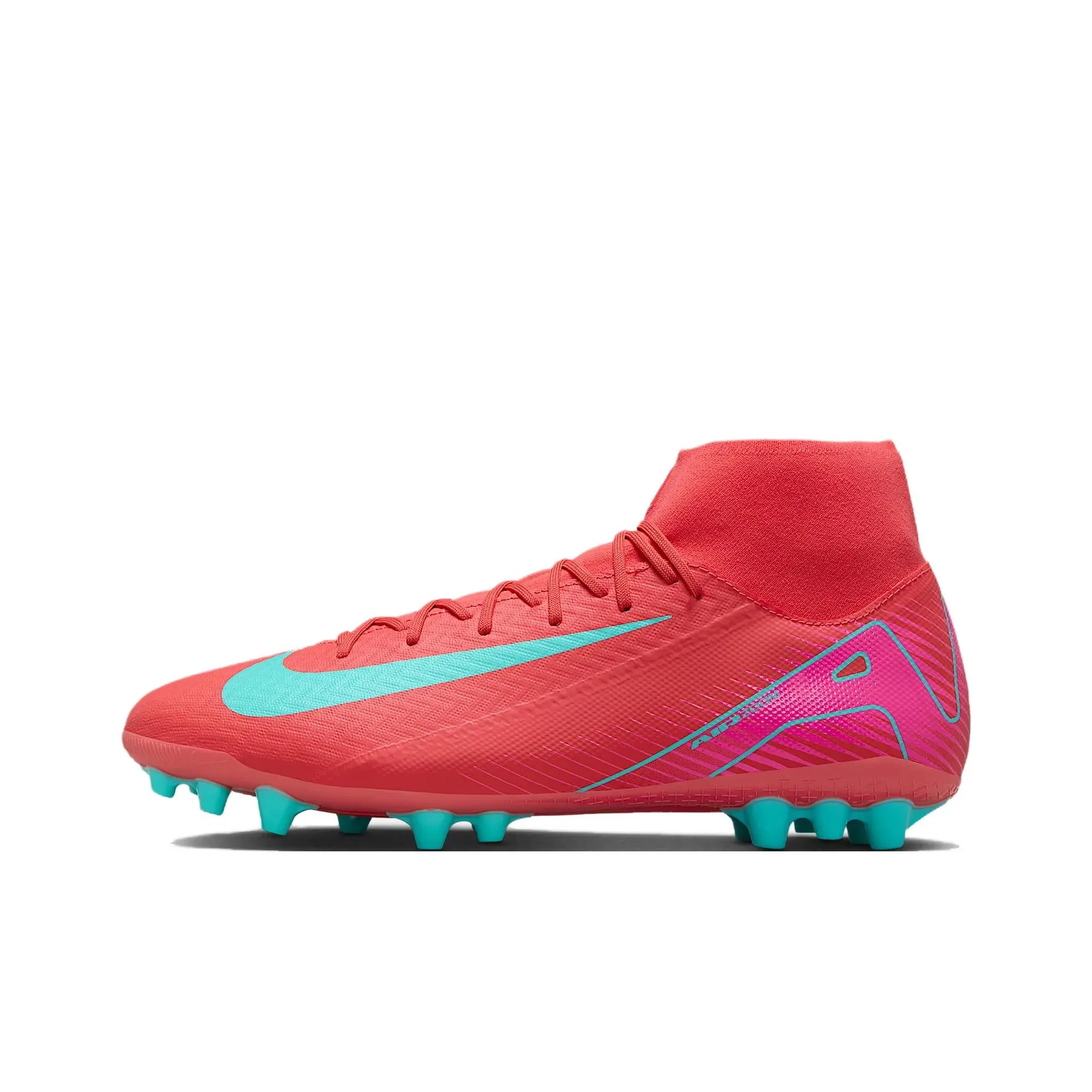 Nike Mercurial Superfly 10 Slip-Resistant Abrasion-Resistant Футбольные бутсы Мужские Красные