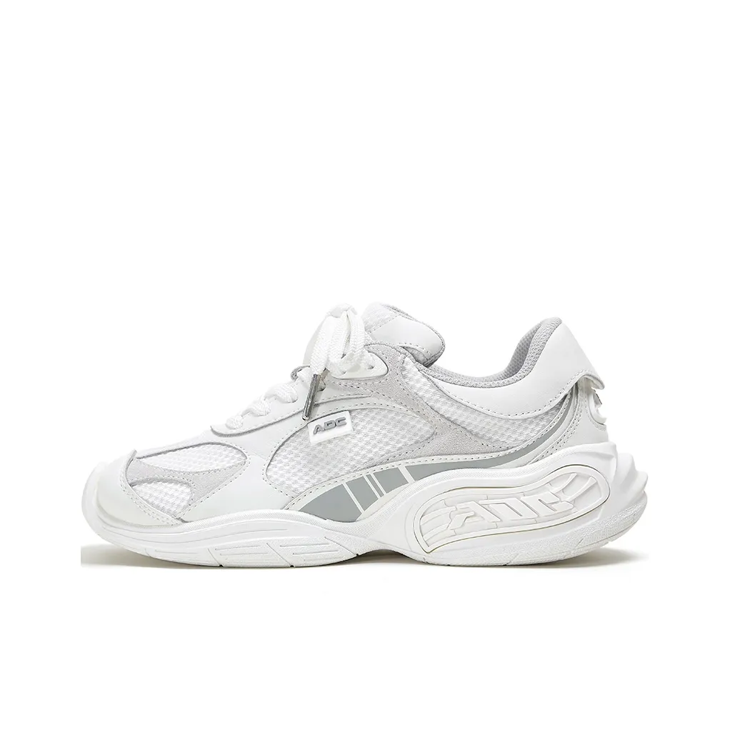 ADCDAVINCI Functional Wind Series Повседневный Низкий Топ Белый Серый Унисекс