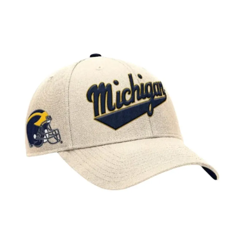 Jordan Michigan Wolverines Primetime Rise Men's Jordan Brand College Adjustable Hat