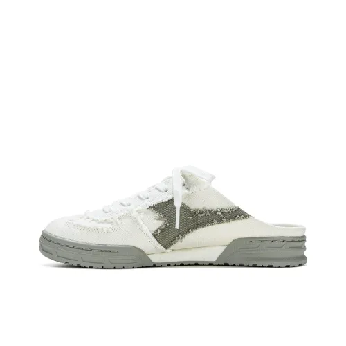 Diadora Кеды Low Топ Хлопок Белый/Каменный Серый Унисекс