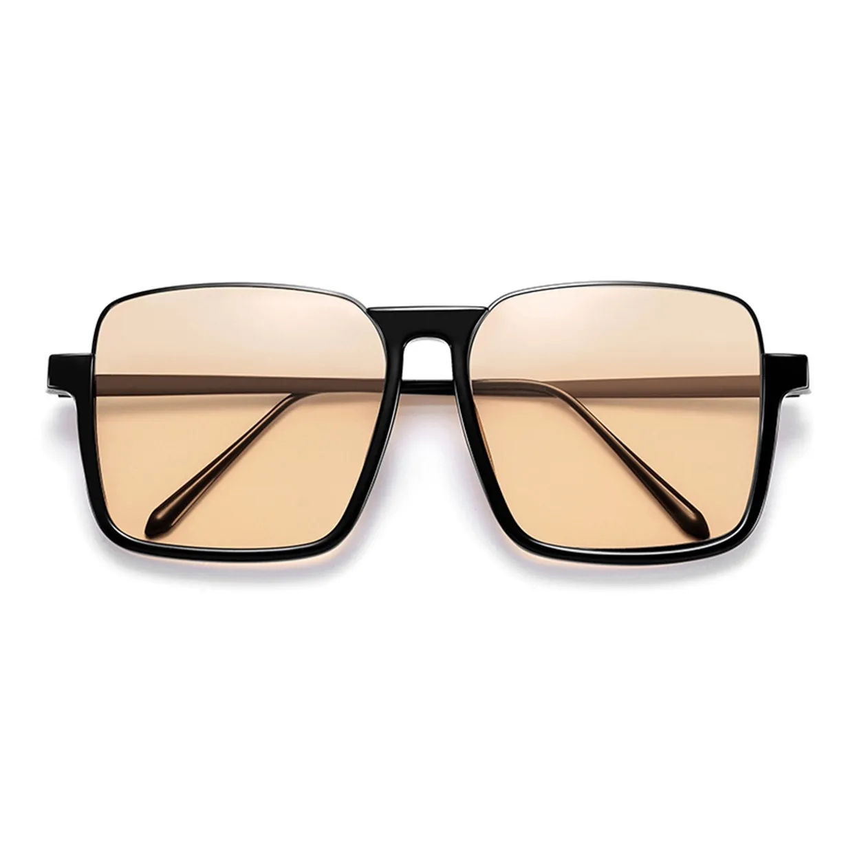 VINEY PC Metal Square Sunglasses Unisex