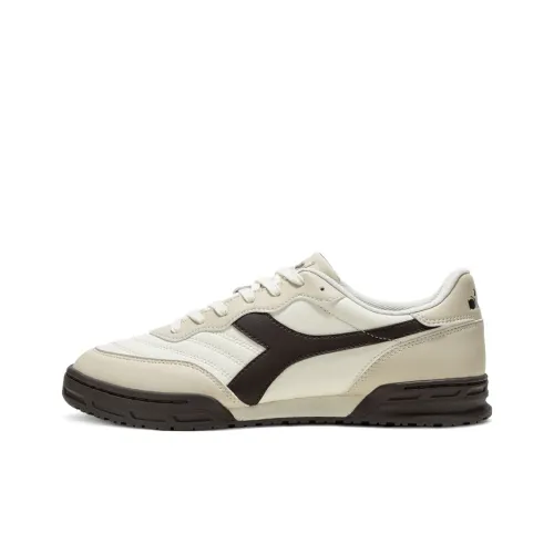 Diadora Кроссовки для скейтбординга Низкие Зимние Белый цвет/Карамельно-коричневый/Hot Шоколадно-коричневый Унисекс