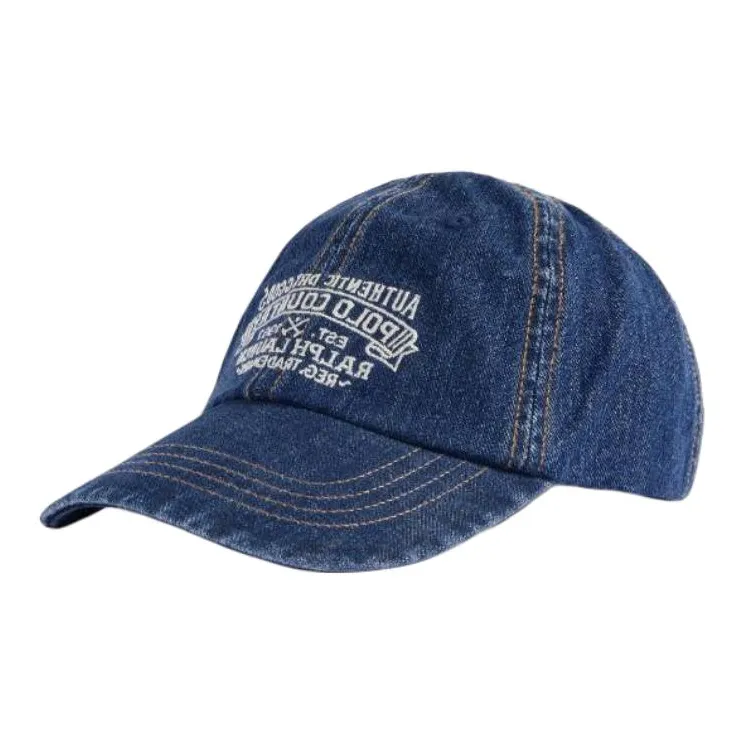 Polo Ralph Lauren Denim, 100% Cotton Baseball Caps Men's Blue