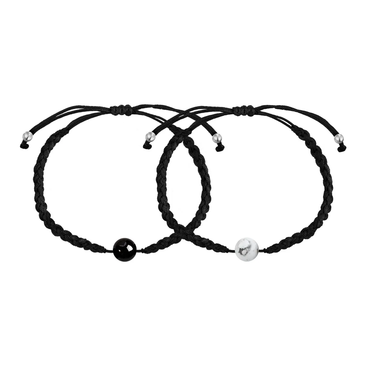 SIMPLE JOYS Плетеные браслеты из каната Унисекс