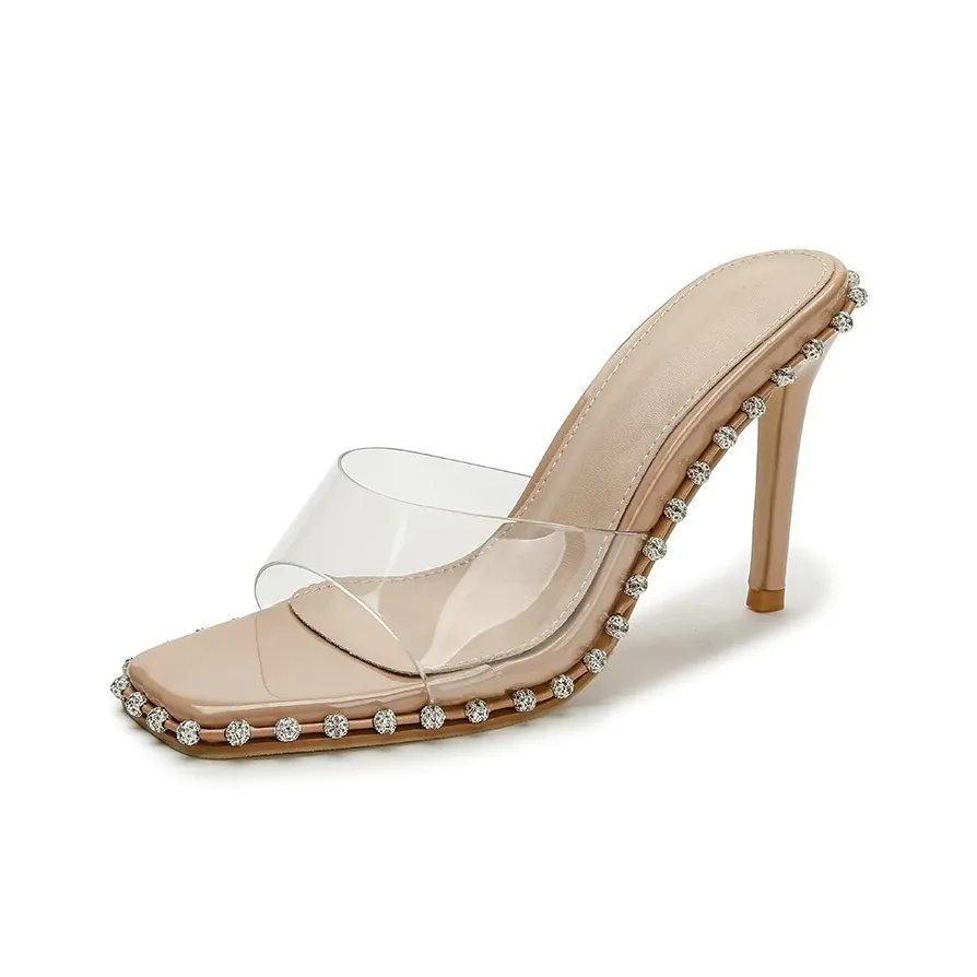 CZRSK One Ремешок Сандалии 9CM Женские Коричневый