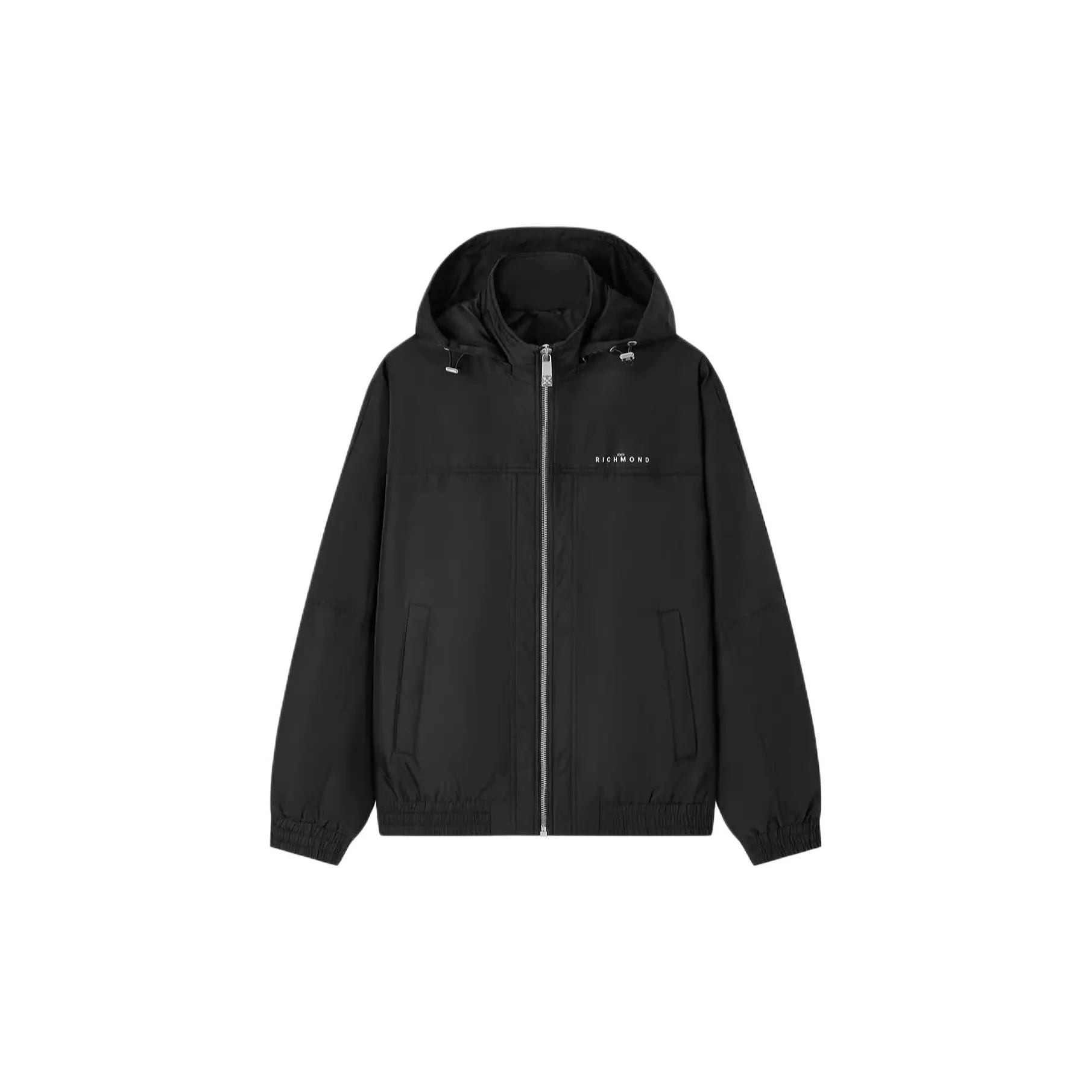 JOHN RICHMOND SS25 Хлопковый пуховик Мужской Черный