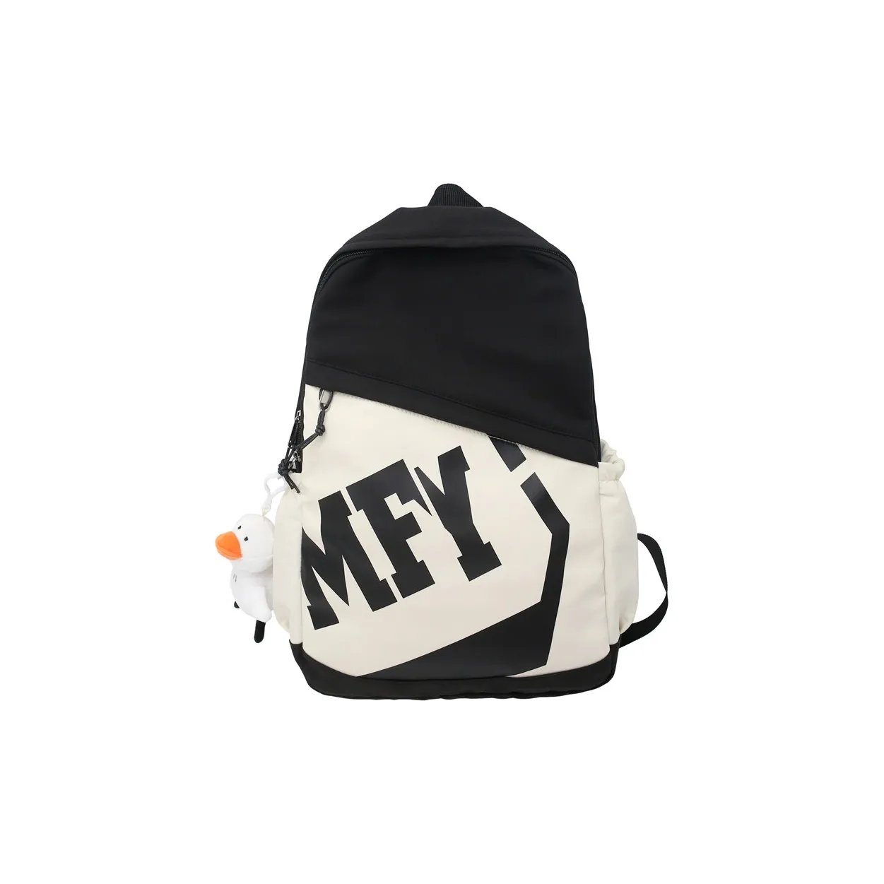 BRABOSTON Nylon Backpack Standard Unisex Black Jasper Light Blue Pink BRABOSTON Нейлон Рюкзак Стандартный Унисекс Черный Яшма Светло-Синий Розовый