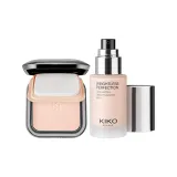 2종 세트: 자외선 차단 파우더 CR15 12g + 런웨이 Foundation CR15 30ml