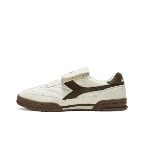 Diadora Кроссовки для скейтбординга Низкие Зимние Белый цвет/Пальма Коричневый Унисекс