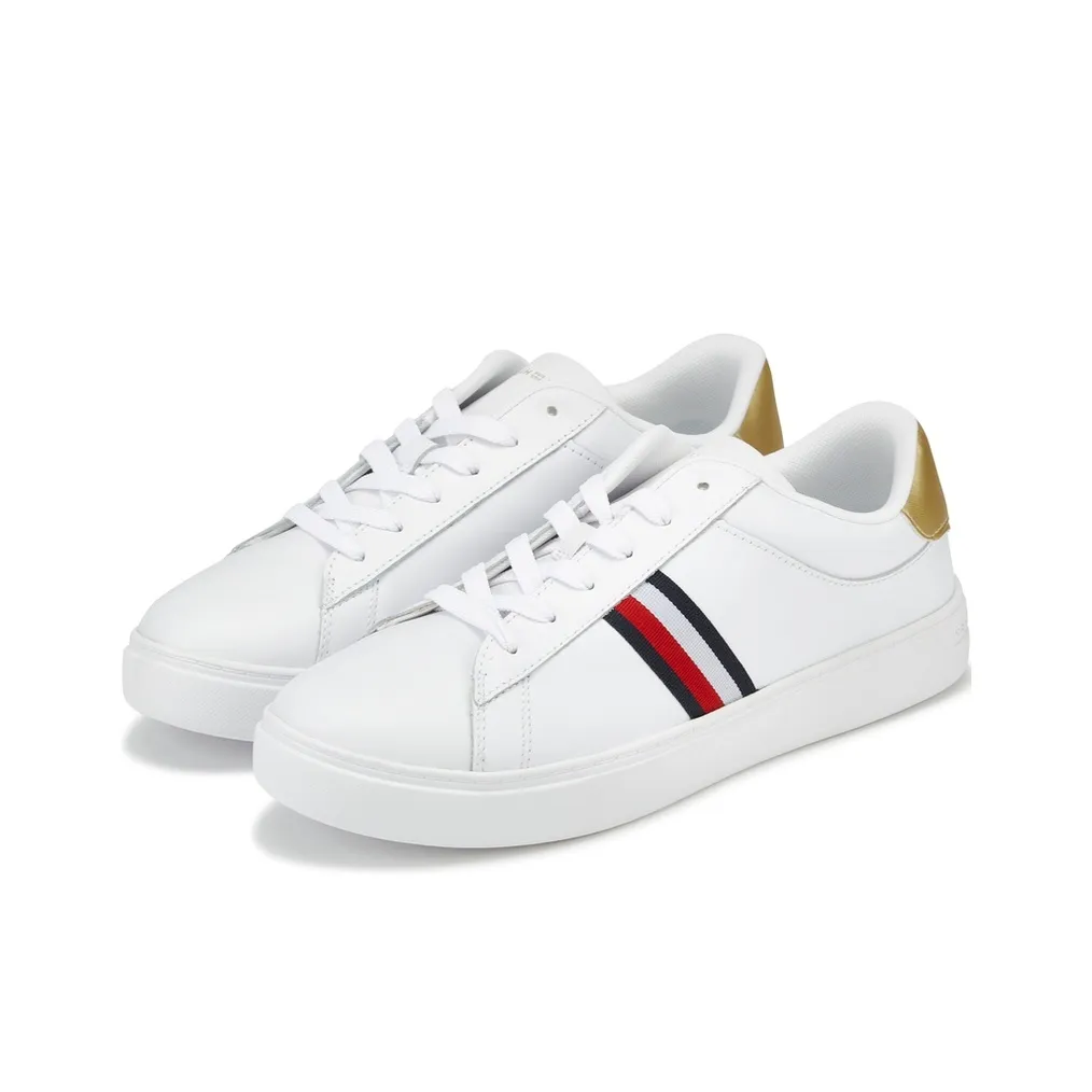 Tommy Hilfiger Низкие Кроссовки для скейтбординга Женские Белые