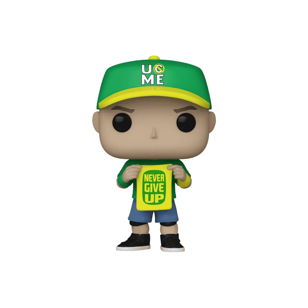 Funko WWE World Wrestling Entertainment John Cena Never Give Up Chibi Figures