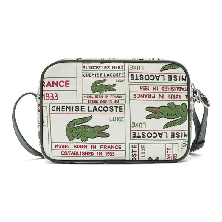 LACOSTE Сумка через плечо из смешанного материала унисекс разноцветная