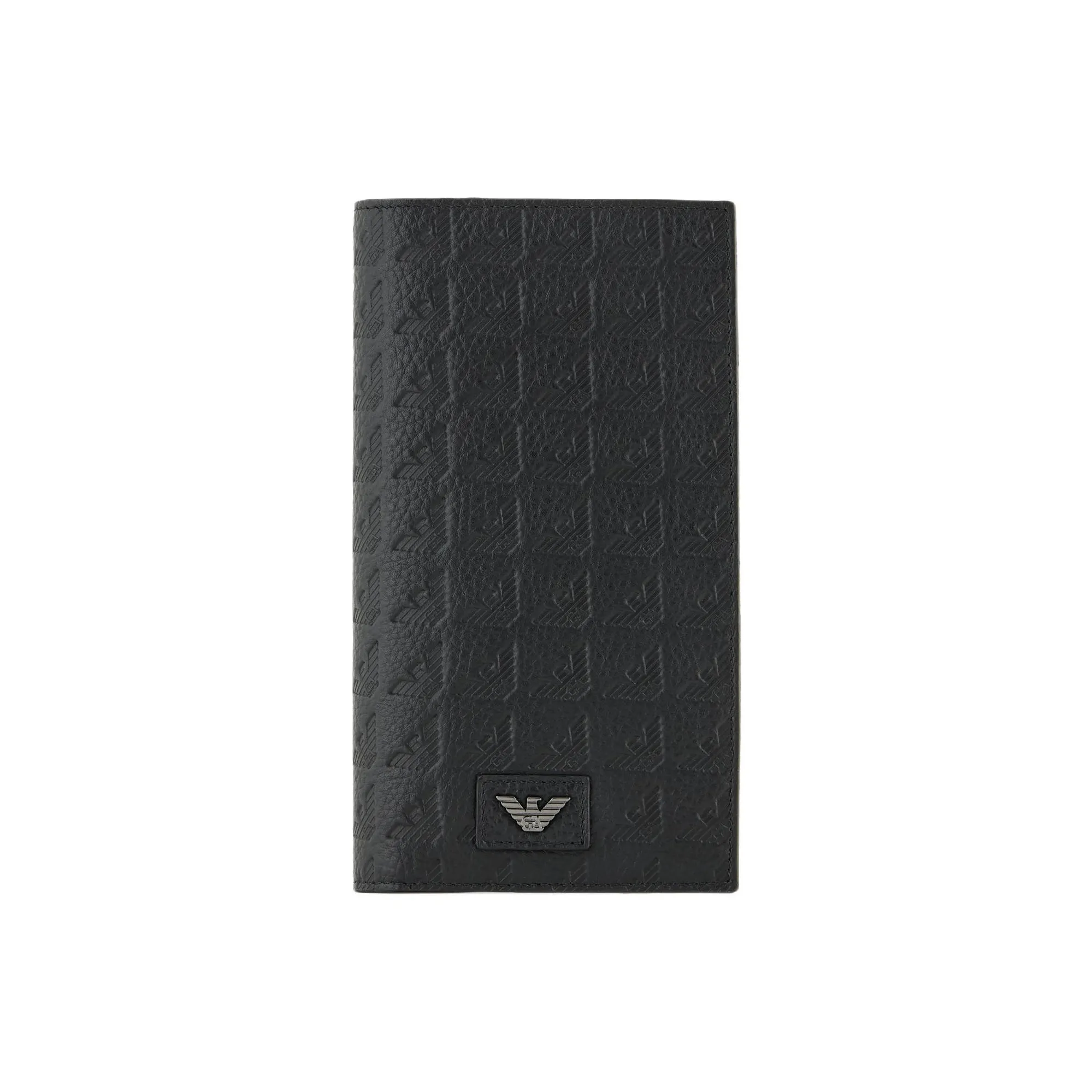 EMPORIO ARMANI Телячья кожа Кошелек Большой Мужской Черный