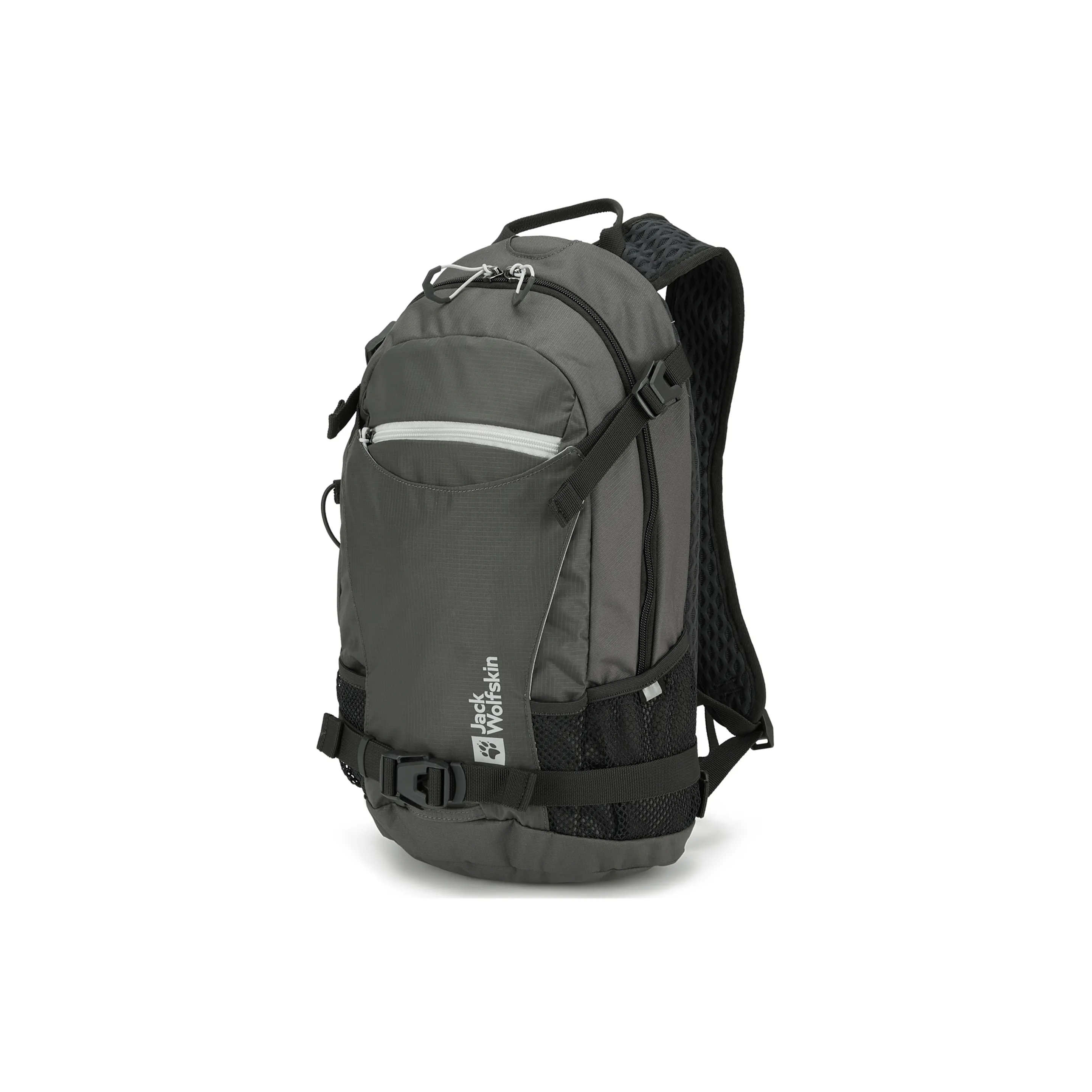 Jack Wolfskin Velocity 12L Outdoor Backpack Bag Polyester Slate Gray Unisex Джек Вулфскин Вэлсити 12L Outdoor Рюкзак Сумка Полиэстер Сланцево-Серый Унисекс