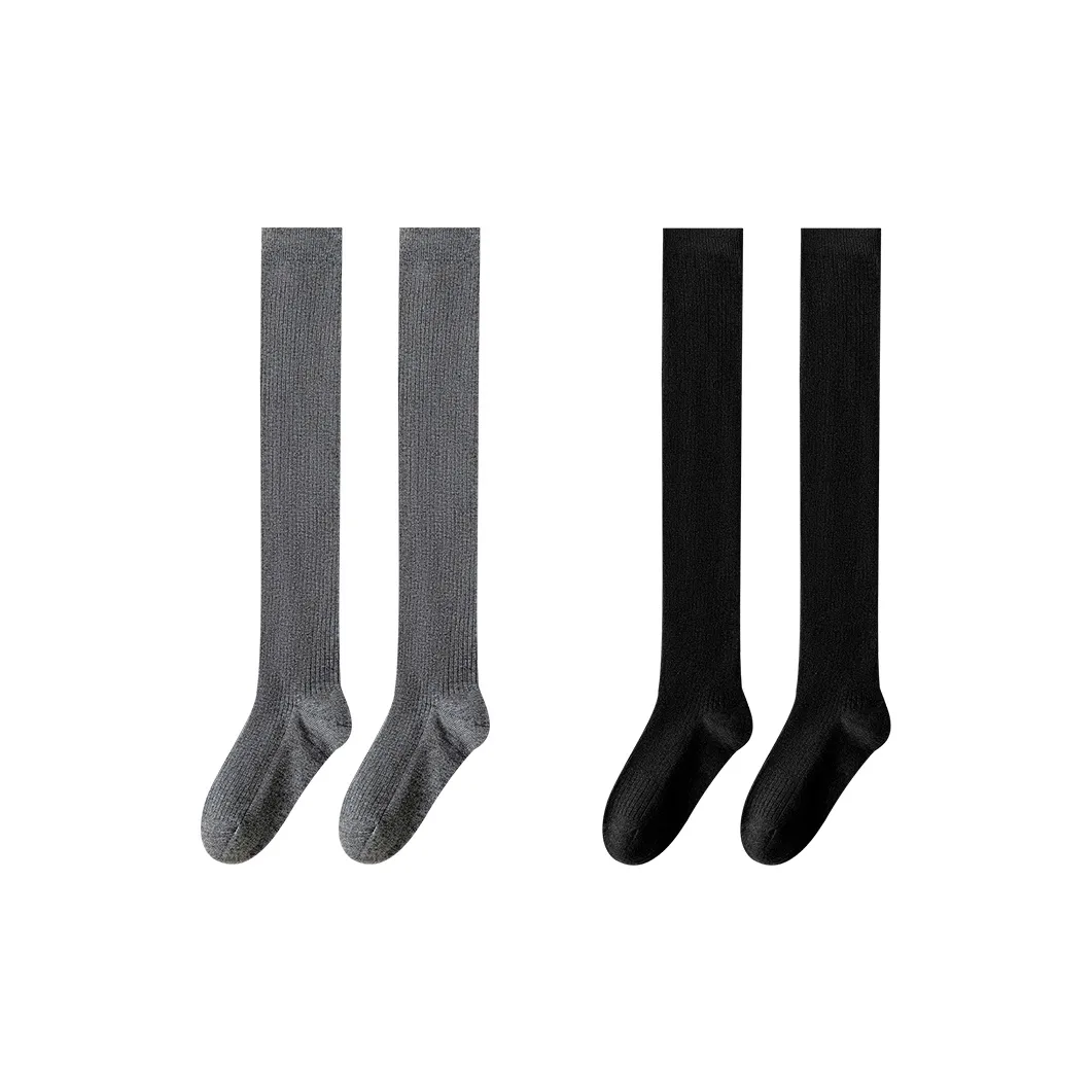 MIIOW Thigh-high Socks Women's 2 Pack