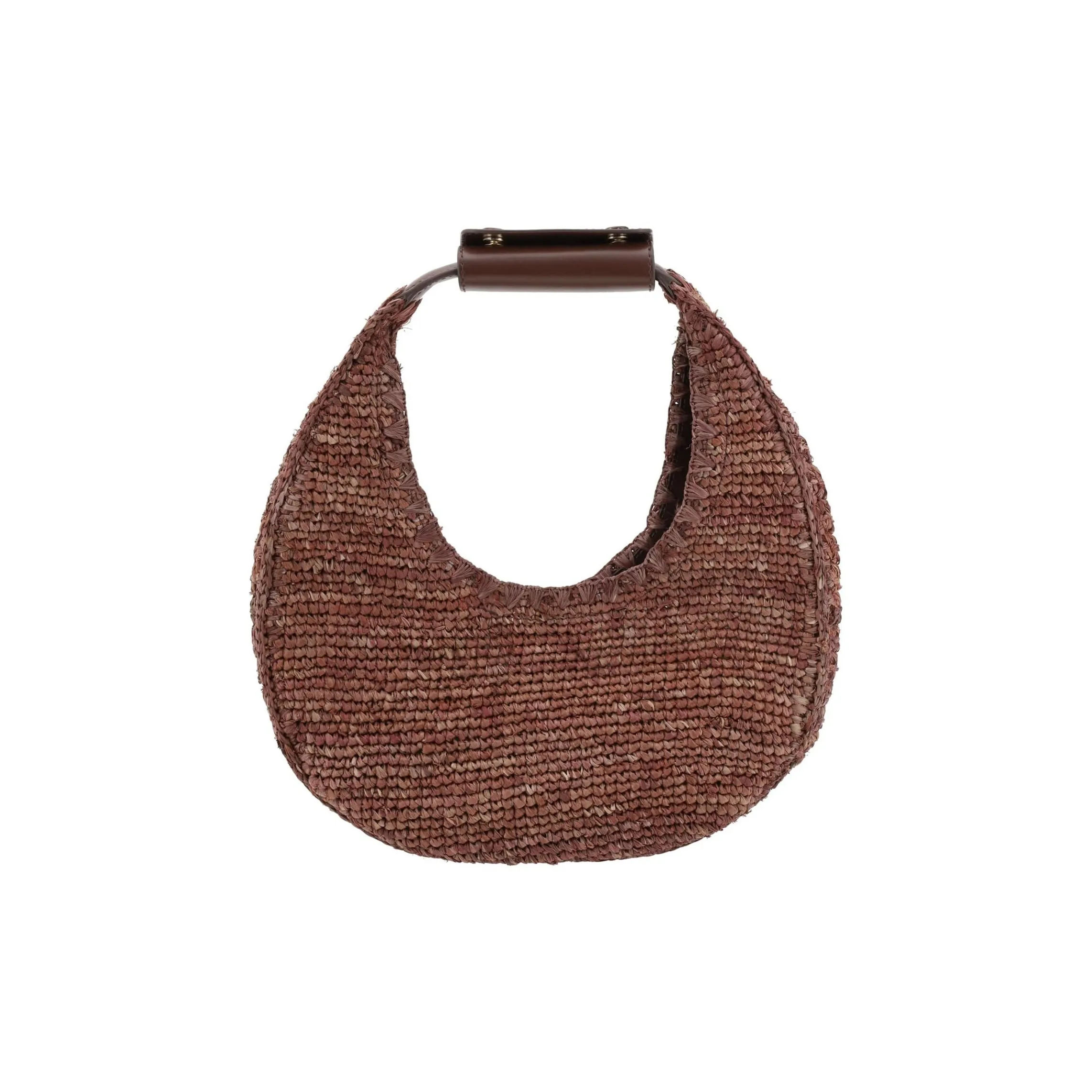 Staud Moon Raffia Tote Bag