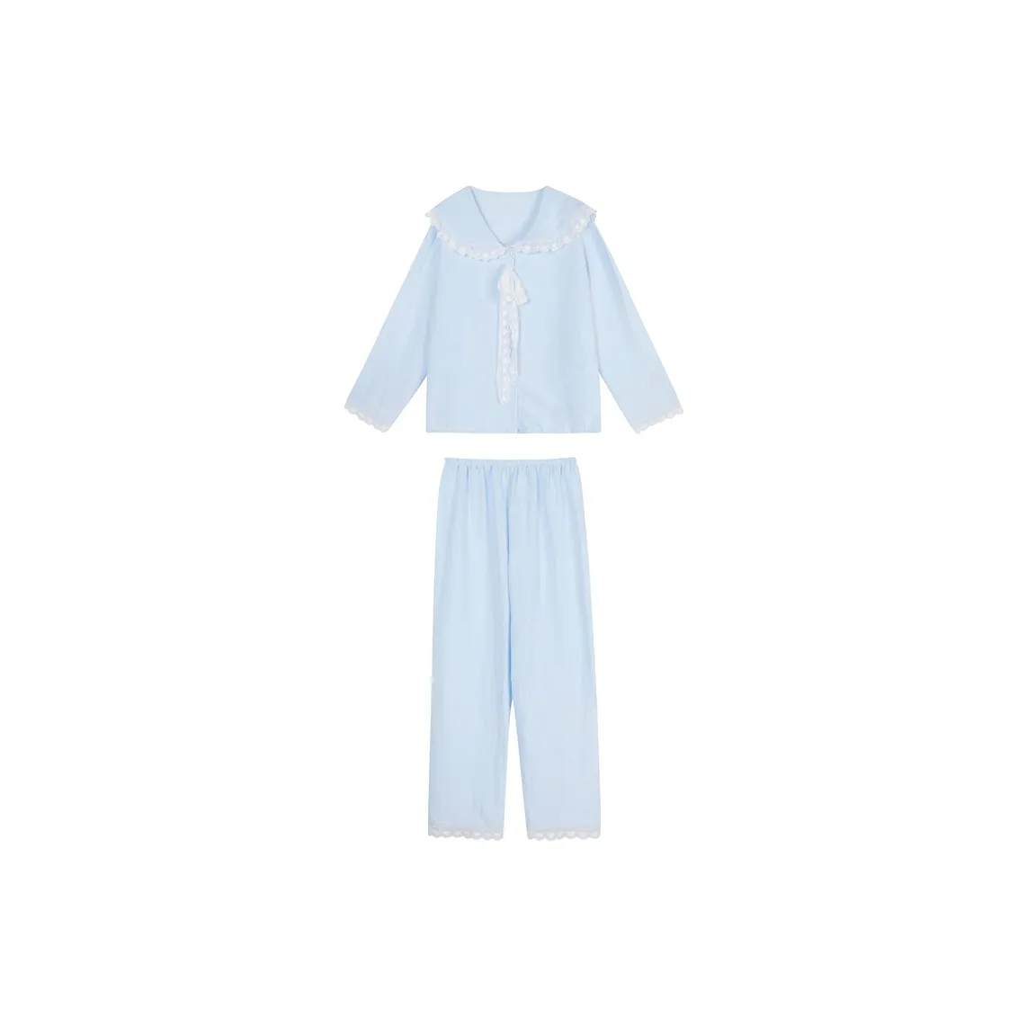 Joycefuuu Bra Комплект Пижама Женский Светло-Синий