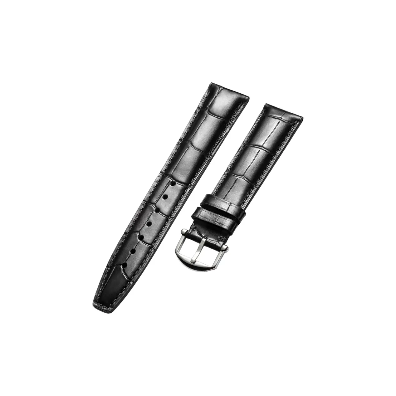 MILANQIAN M&Q Watch Band IWC Compatibility Across Brands 190mm Cowhide Leather Material Unisex