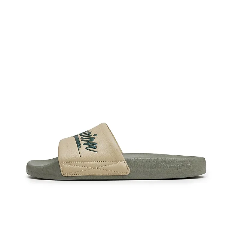 Champion EVA Anti-slip Slippers Unisex Sand Forest Green Чемпион EVA Противоскользящие Слипоны Унисекс Песочный Лесной Зеленый