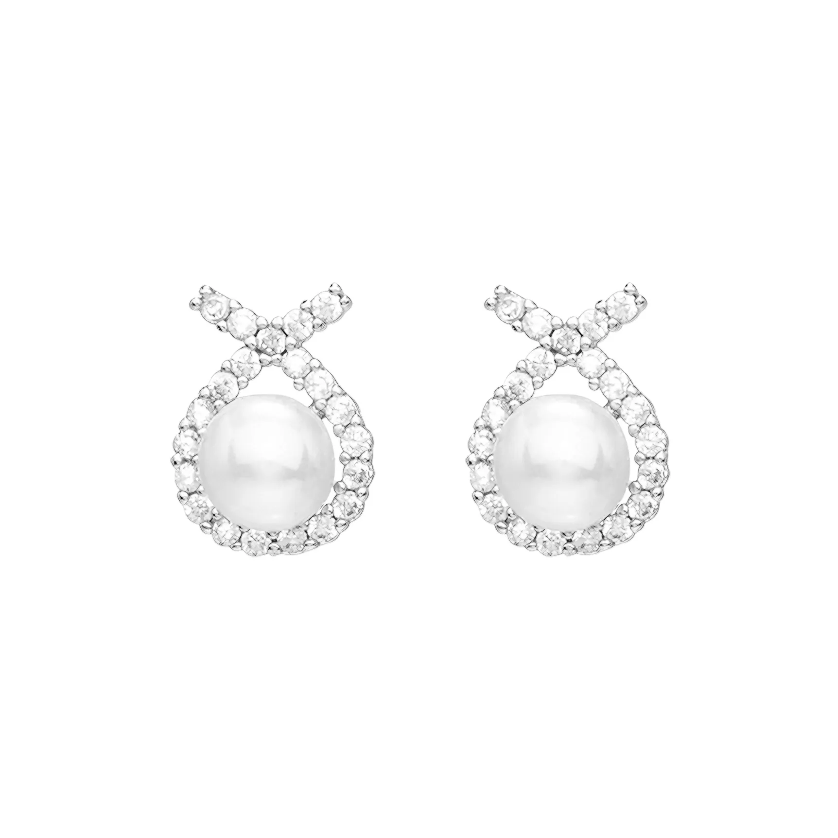 Anxious 925 Sterling Silver Stud Earrings Women's