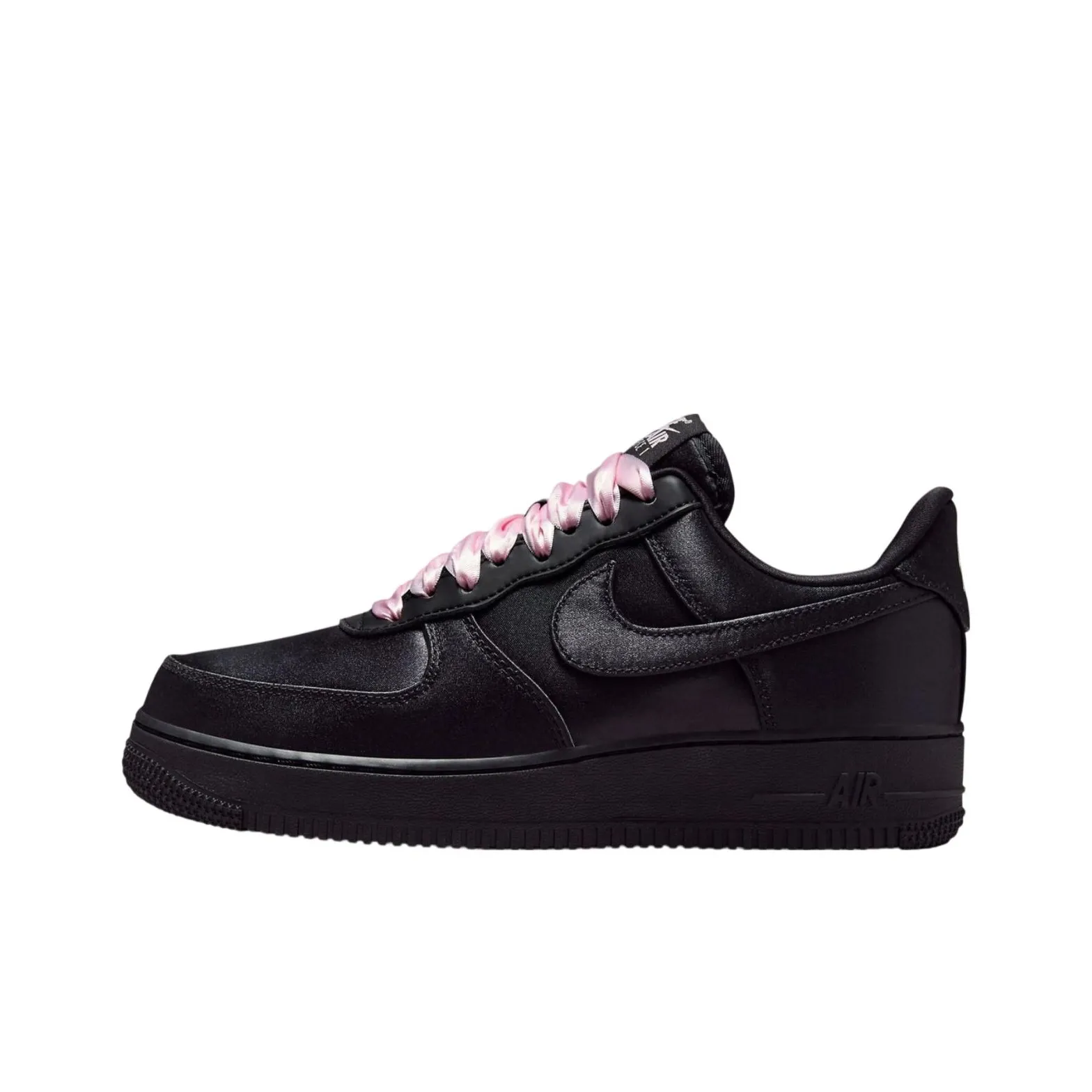 Nike Air Force 1 Low '07 LV8 Black Satin Women's