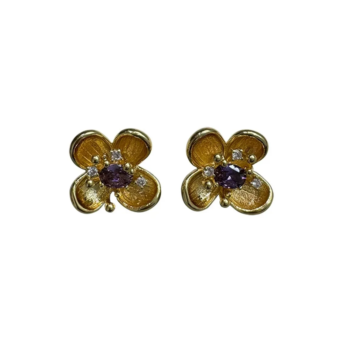 Flower Note Сплав Серьги-гвоздики Женские